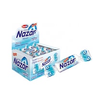 Nazar White Tekli Nane Aromalı Sakız 100 Adet