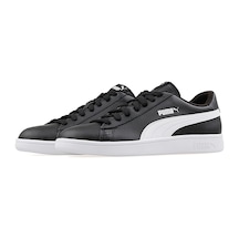 Puma Smash V2 L Siyah Kadın Sneaker Siyah - Beyaz