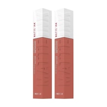 New York Super Stay Matte Ink Likit Mat Ruj - 65 Seductress Nude 2 Paketi Belirtilmemiş