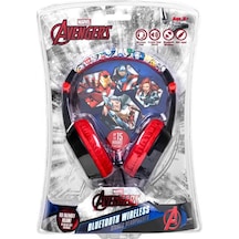 Bluetooth Kulaklık Marvel Avengers Mikrofonlu Kablosuz Çocuk Kulaklığı Lisanslı Mv-9938-ag