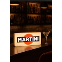 Martini Tasarımlı Gece Lambası Dekoratif Aydınlatma Çok Renkli