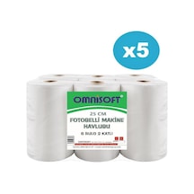Omnisoft Fotoselli Makine Havlu 5 x 6'lı 25 cm