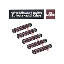 Kahve Dünyası 4 Explore Ethiopia Kapsül Kahve 5 x 10 Kapsül
