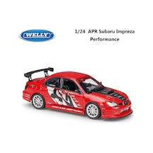 Subaru Impreza Performance Apr Model Araba - Welly 1/24 Ölçek