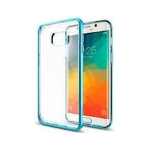 Spigen Galaxy S6 Edge Plus İle Uyumlu Kılıf Neo Hybrid Crystal Blue Topaz Mavi