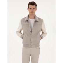 Pierre Cardin Erkek Taş Deri Mont-kaban 50318155-570 Taş