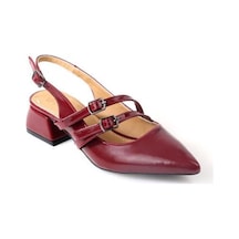 Papuçcity Wzy 02818 3,5 Cm Topuklu Kadın Stiletto Ayakkabı 001