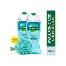 Palmolive Hyaluronic Acid Doğal Aloe Özlü Banyo ve Duş Jeli 2 x 500 ML + Duş Lifi