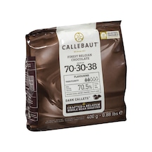 Callebaut %70 Bitter Çikolata 400g Pastacılık Kuvertürü 3'li Ekonomik Paket - 3 Adet Tarı
