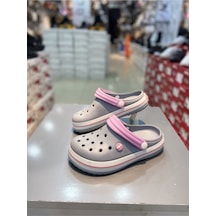 Akınalbella Akınal Bella Kadın Terlik Gri - Pembe