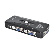 Triline 4 Port Usb Kvm Switch 4Pc Tek Monitör Kontrol