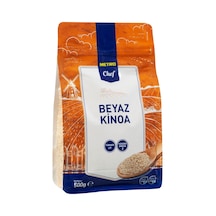 Metro Chef Beyaz Kinoa 500 G Glutensiz, Yüksek Lifli Ve Omega 3 Kaynağı 3'li Ekonomik Paket - Tarı