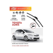 Toyota Auris Muz Silecek Takımı 1.33 1.4 1.6 Motor Araca Özel Aparat 2007-2012 Arası