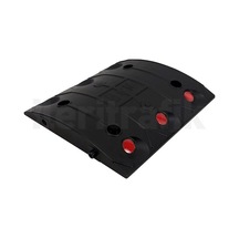 İleri Trafik Oval Hız Kesici Yol Kasisi 33 x 30 x 4 CM Siyah - 12102 YK SYH
