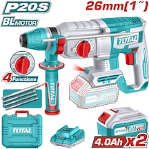 Total TRHLI202682E 2x4.0AH  Lı-Ion Akülü Kırıcı Delici