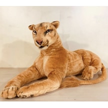 Aslan Peluş Dev Boy 75 Cm Kahverengi