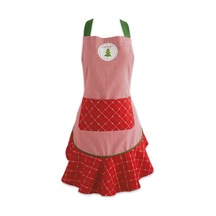Kadınlar Noel Mutfak Önlüğü Yemek Pişirmek İçin Ayarlanabilir Yetişkin Boyutu, Neşeli Ağaç, Diğer