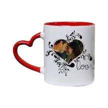 Fotoğraflı Love Sevgili Kupa Bardak