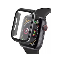 Watch 38mm Camlı Kasa Ekran Koruyucu - Siyah