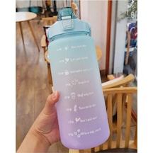 Günlük Motivasyon Su Matarası 2 Litre