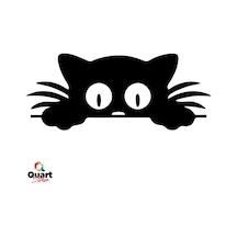 Bagajdan Bakan Kedi Oto Sticker Araba Cam Sticker (519312095)