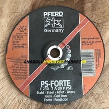 Pferd 230Mm Döküm Taşlama Taşı Pik Metal Çelik Taşlama Taşı