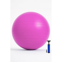 65 Cm Pilates Topu Ve Pompa Seti 155-170 Cm Boy İçin Uygun Dayanıklı Anti-slip