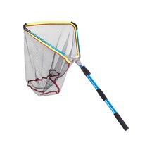 Novahub Alüminyum Teleskopik Saplı Pratik Balık Kepçesi - 200cm Uzunluk, 700g Hafif