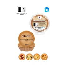 Fritöz Pişirme Kağıdı Airfyer Pişirme Kağıdı 50 Adet Tüm Airfryer Modelleri Ile Uyumlu