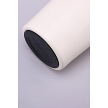 Komple 304 L Çelik Beyaz 410 Ml Kahve El Termos Mug Cin398by Açık Beyaz