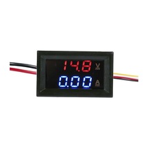 Dijital Voltmetre Ampermetre Dc 100v 10a