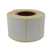 Eko Termal Etiket 45mm X 25mm Ruloda 1000 Adet 40mm Kuka Çapında Direk Termal Transfer Etiketi 1