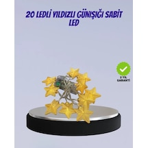 Yıldız Figürlü Led Şerit Işık 5m İç Mekan Dekor Aydınlatma Çok Renkli