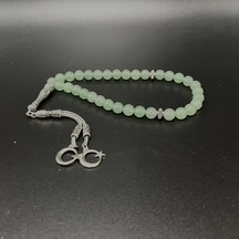 Sertifikalı Aventurin 8mm 33lük Doğal Taş Tesbih