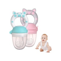 Sıcak 3 In 1 Bebek Emzik Taze Gıda Meyve Süt Biberonları Nibbler Beslemeyi Öğrenmek İçme Suyu Saman Kolu Diş Çıkarma Emziği