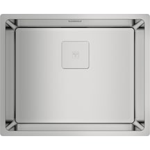 Teka Fle x linea Rs15 2B 50.40 Tek Hazneli Tezgahüstü/Tezgahasıfır (Flush) Tezgahaltı Paslanmaz Çelik Eviye - 115000012