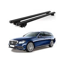 Kanca Mercedes E Kombi S213 2016 Ve Sonrası Uyumlu Siyah Kilitli Ara Atkı 120cm Port Bagaj Tavan Barı