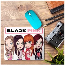 Black Pink 4 Lü Mouse Pad Baskılı Mousepad Mouse Pad