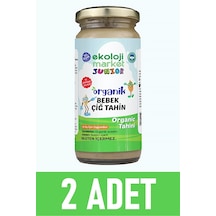 Ekoloji Market Organik Çiğ Tahin Glutensiz Taş Değirmen 2 x 230 G