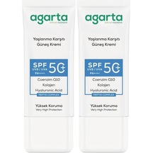 Agarta Yaşlanma Karşıtı Collagen Destekli Yüz Güneş Kremi 50 Ml 11904698