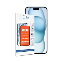 İletişim Apple iPhone 15 İle Uyumlu Tam Kaplayan 21d Temperli Ekran Koruyucu Cam Sku: Zeusb0cwj6jwrm