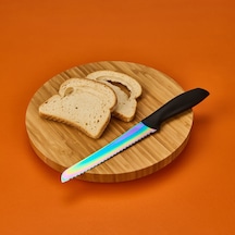 Roocc Titanyum Seri Ekmek Bıçağı - Renkli - 27 Cm Çok Renkli
