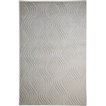 Çam Halı Emboss Jr 10 White Modern Desen Yeni Zellanda Yünü Ve Vi 130X190 Beyaz
