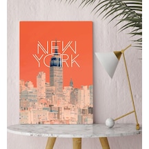Bk Gift New York Tasarımlı Kanvas Tablo 30X50Cm-1