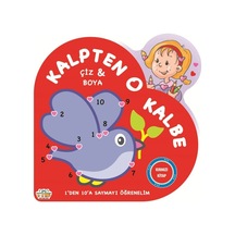 Kalpten Kalbe Çiz Boya - Kırmızı Kitap