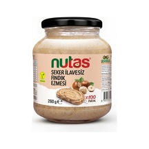 Nutas Şeker İlavesiz Fındık Ezmesi 260g