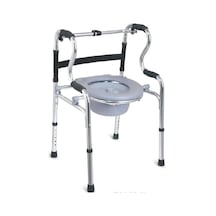 Medwelt Klozetli Yürüteç Walker Katlanabilir Hareketli