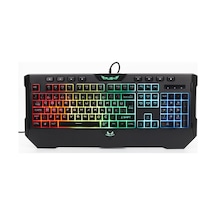 Rush Bomber RK811 RGB Aydınlatmalı Bileklikli Mekanik Hisli Gaming Oyuncu Klavye