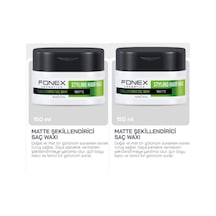 Fnx Matte Effect Doğal Mat Görünüm Wax 2 x 150 ML