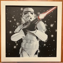 Stormtrooper 3d Baskı Tablo Çerceve